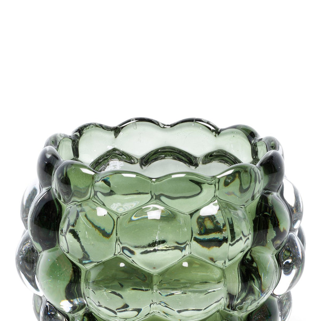 De Bubble Glow Kaarshouder - Groen