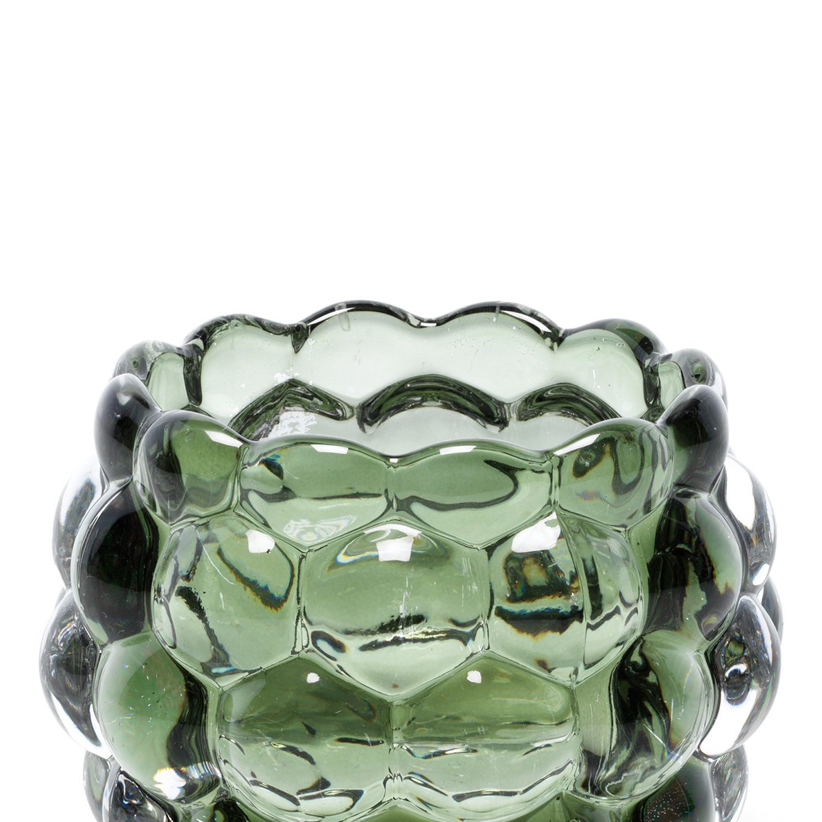 De Bubble Glow Kaarshouder - Groen
