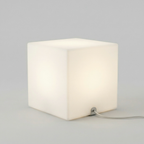 Frosted Cube Ambient Table Lamp
