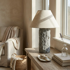 Raw Stone Table Lamp