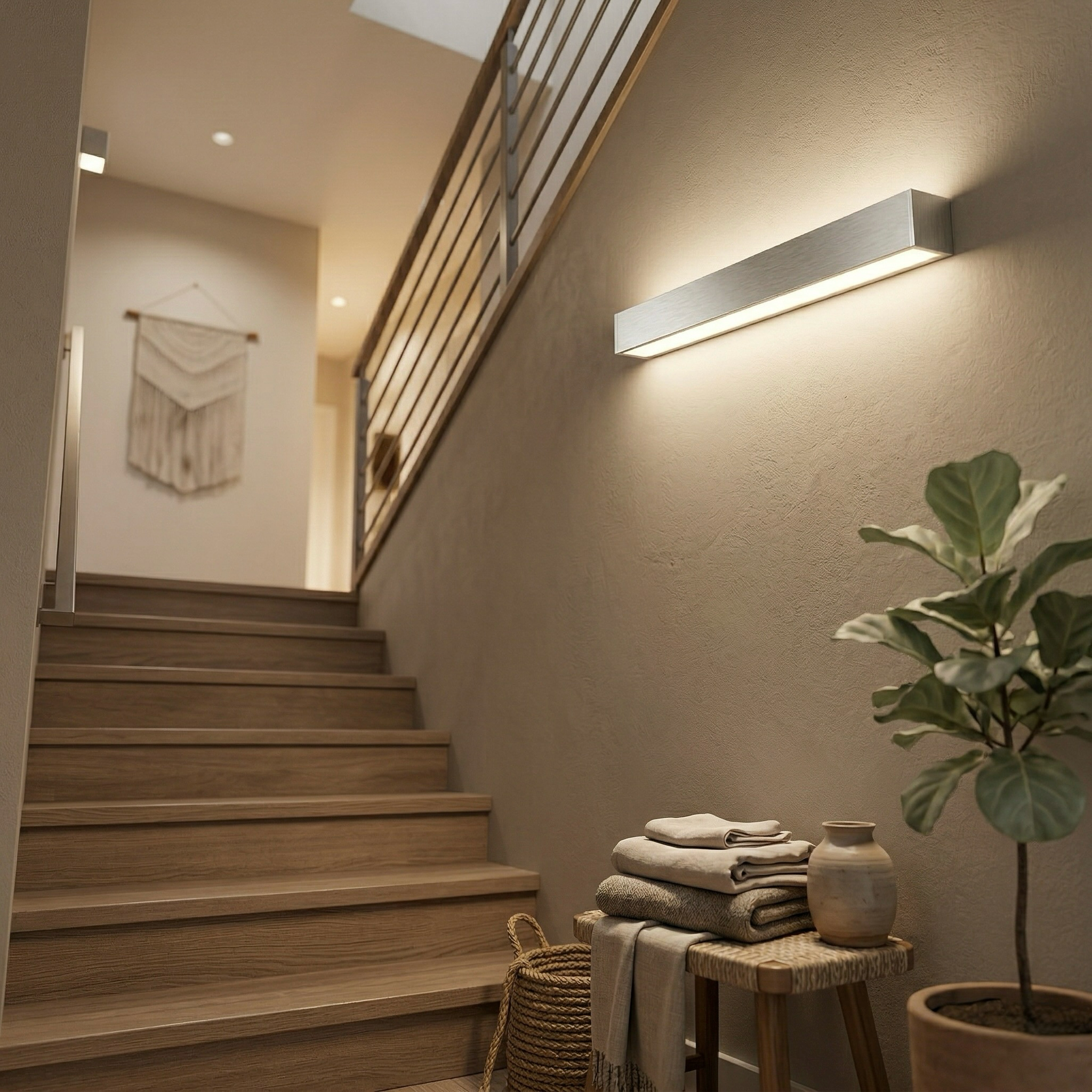 Sleek Linear LED Wall Light