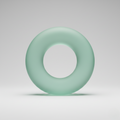 Frosted Mint Ring Sculpture