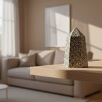 Speckled Granite Obelisk Accent
