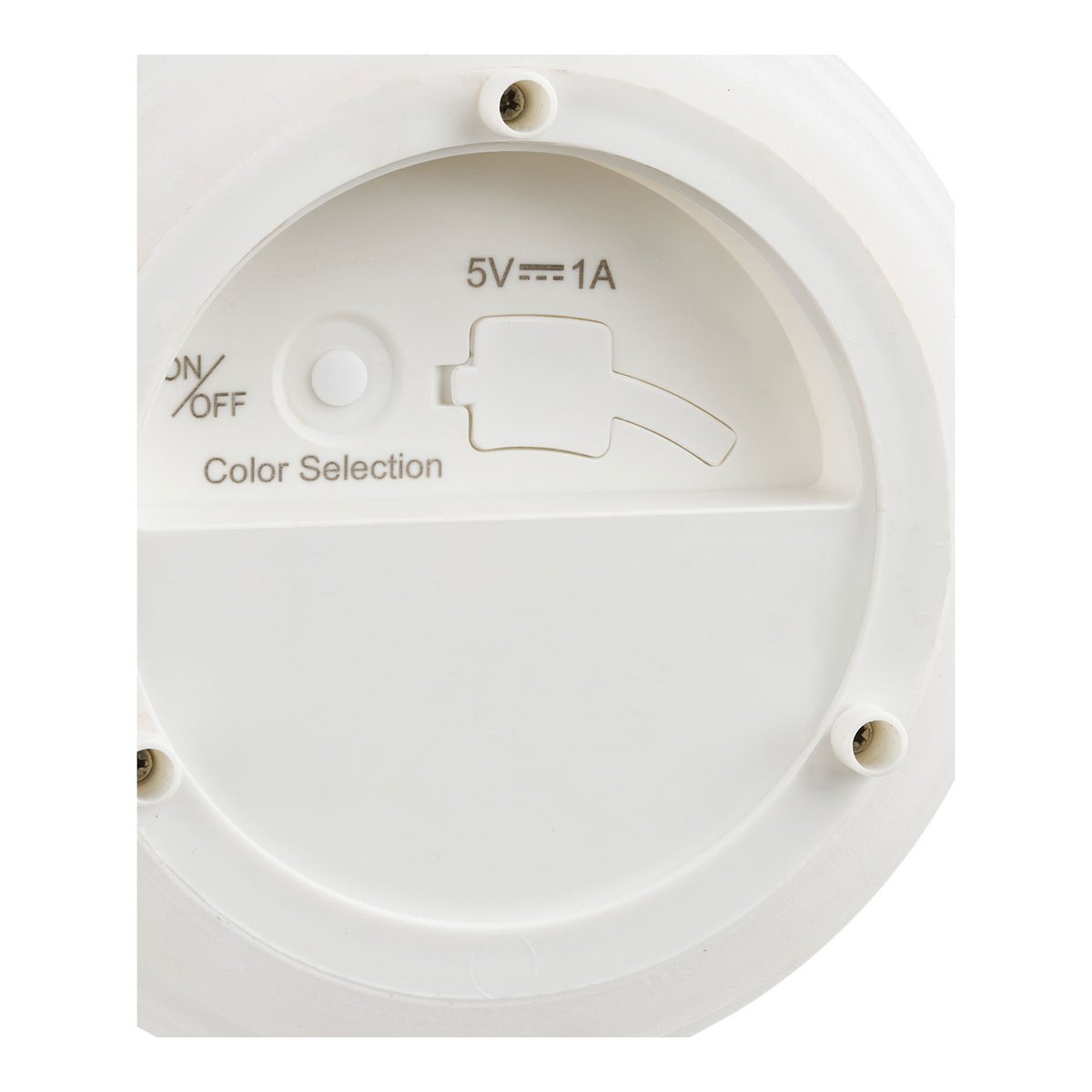 Derry LED-lamp, oplaadbaar, wit, ø13 cm
