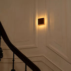 Lane notenhouten draadloze wandlamp