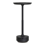 Lyneham LED Tafellamp - Aluminium, Zwart - 13x13x28,5 cm
