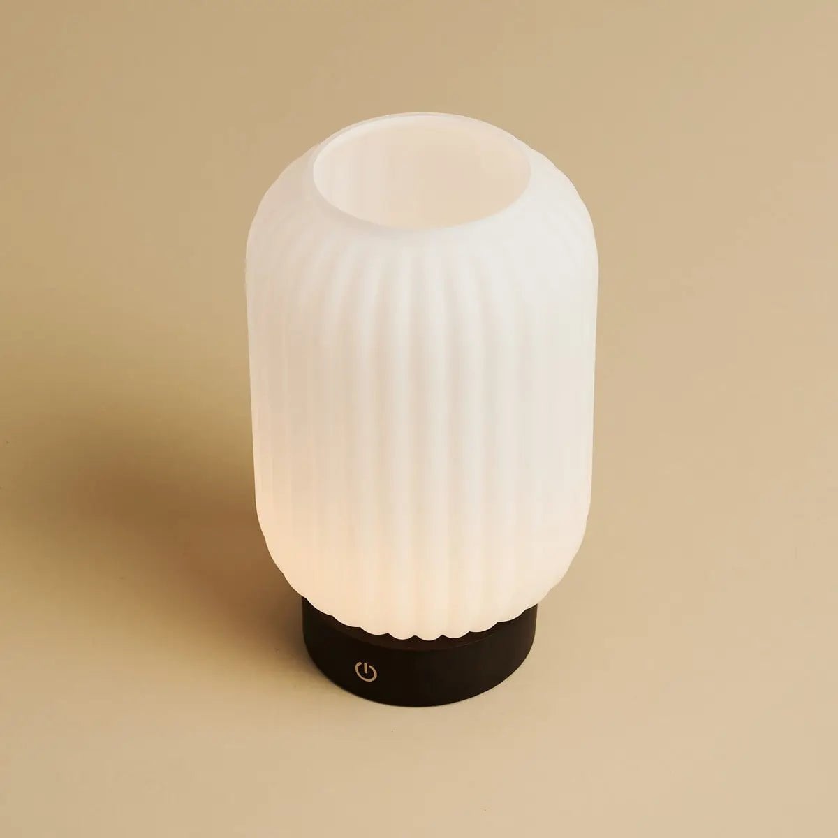Lilly Donkerbruine Oplaadbare Lamp
