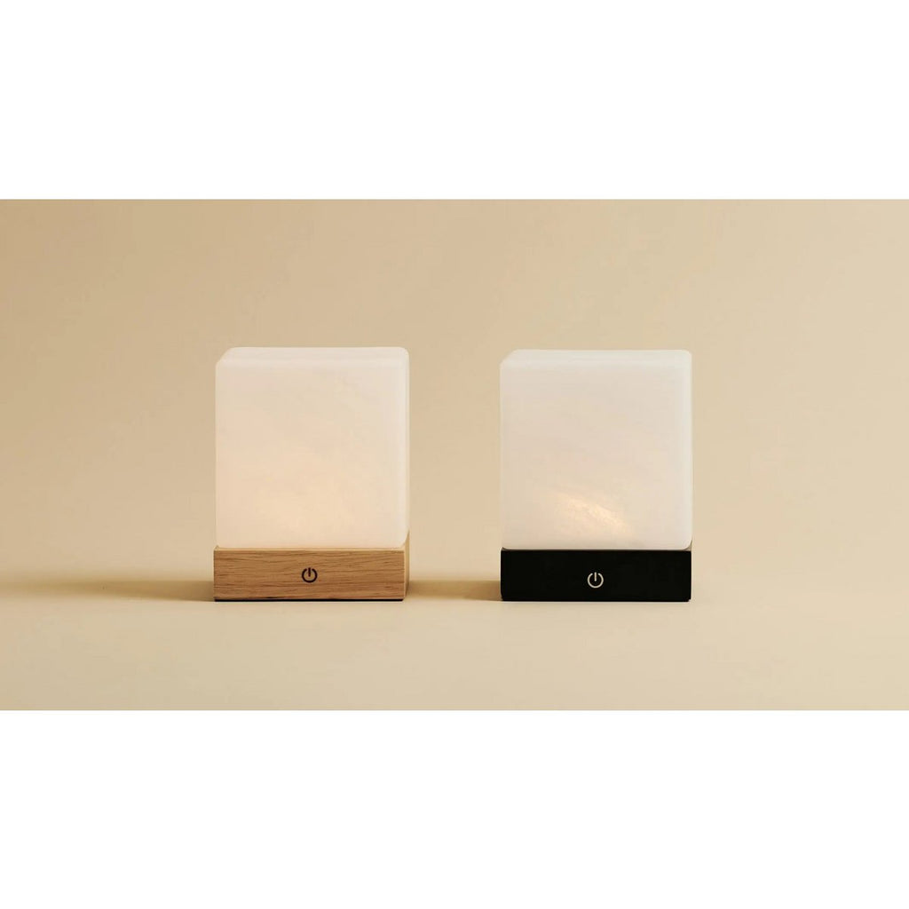 Yce Lichtbruine draadloze houten lamp