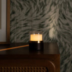 Leo Donkerbruine Oplaadbare Lamp