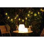 Derry LED-lamp, oplaadbaar, wit, ø13 cm