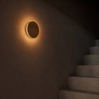 Lou Lichtbruine draadloze wandlamp