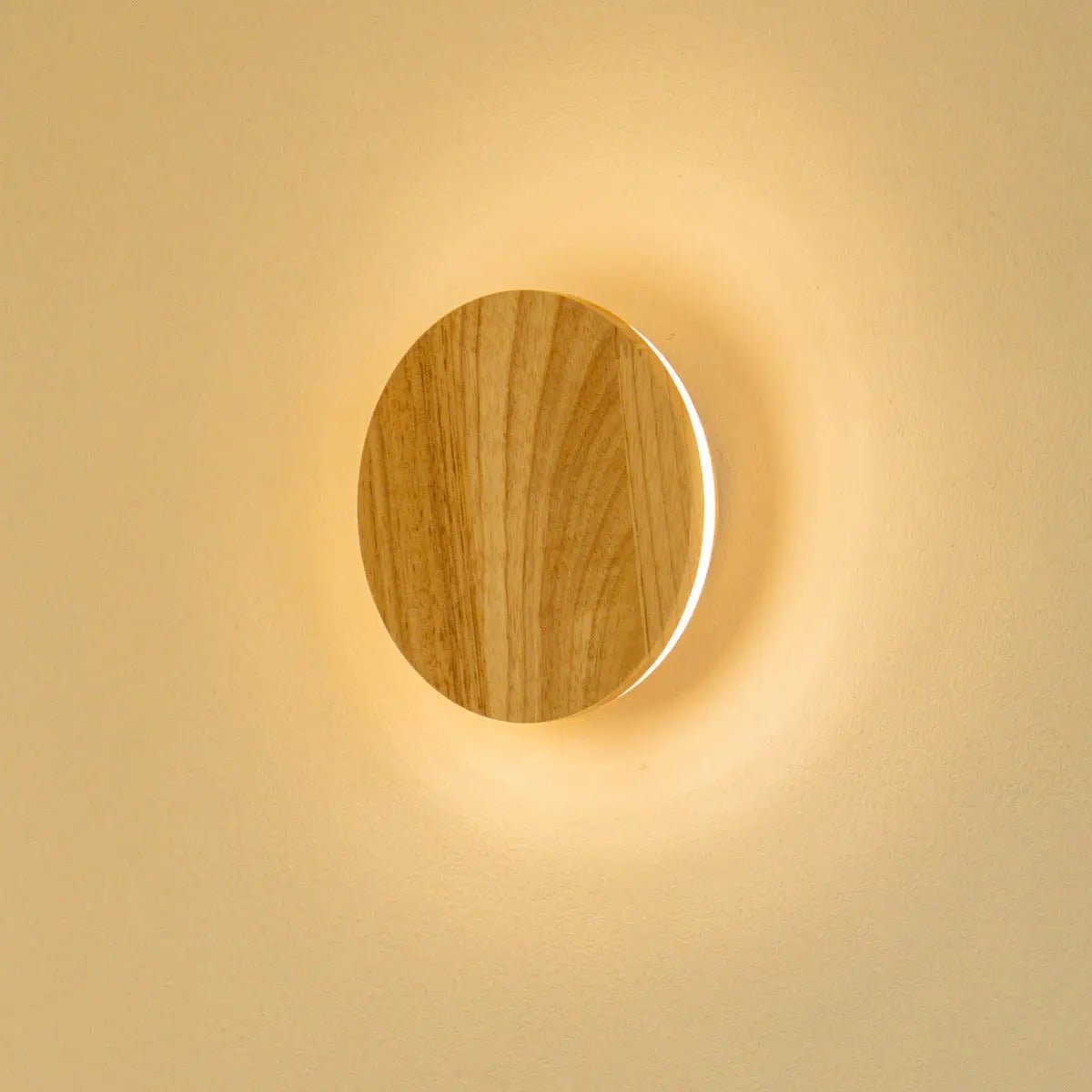 Lou Lichtbruine draadloze wandlamp