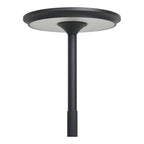 Lyneham LED Tafellamp - Aluminium, Zwart - 13x13x28,5 cm