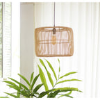 Rotanlamp | Boho lampenkap | Hanglamp LIKU (2 maten)