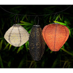 Foxdale LED-lantaarn - Grijze, oplaadbare zonne-lantaarn, 20x20x40 cm