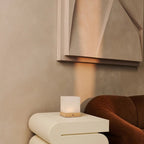 Yce Lichtbruine draadloze houten lamp