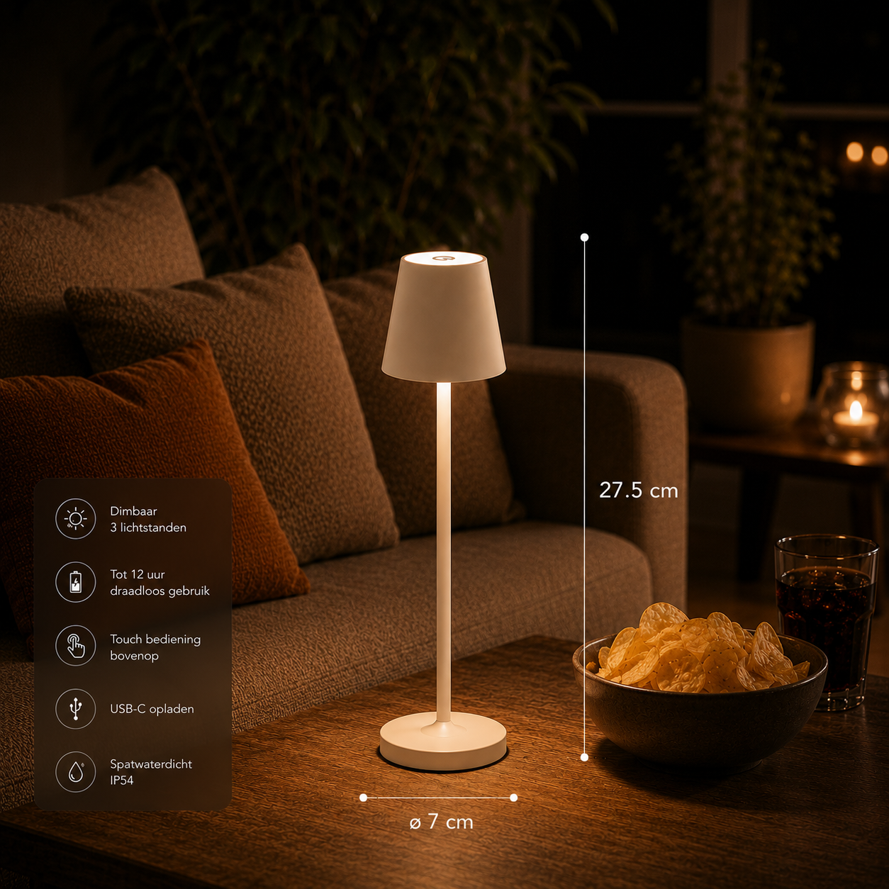 Urban LED-tafellamp