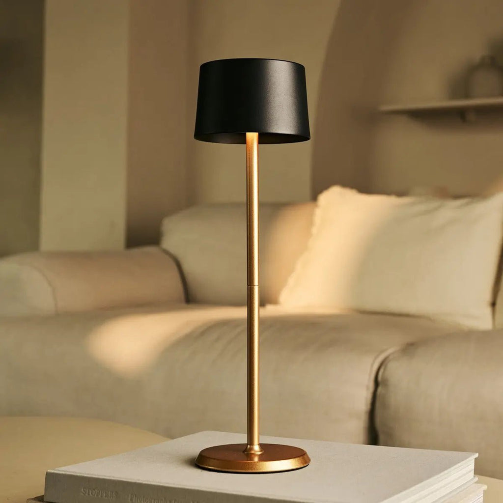 David Zwart & Goud Oplaadbare Tafellamp