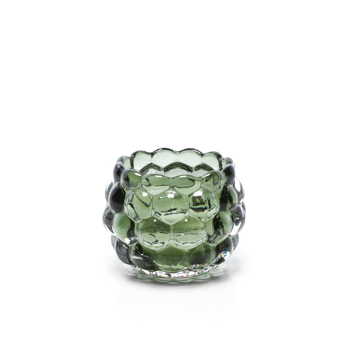 De Bubble Glow Kaarshouder - Groen