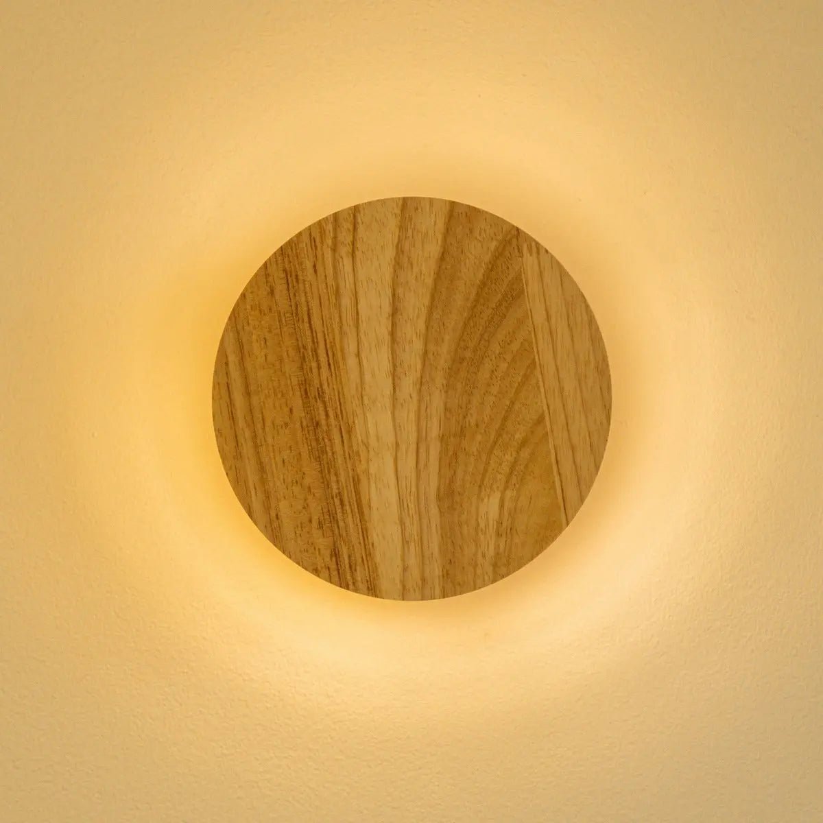 Lou Lichtbruine draadloze wandlamp