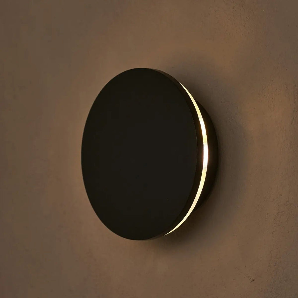 Lou zwarte draadloze wandlamp