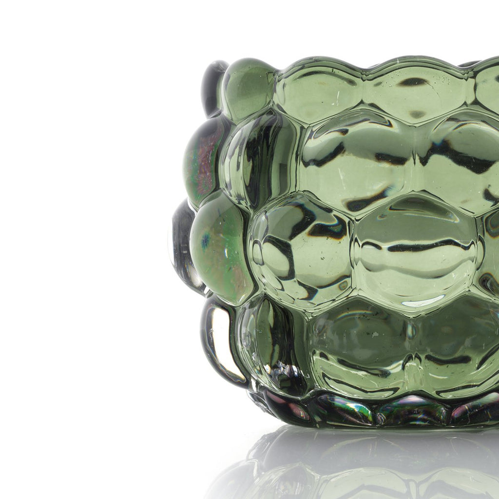 De Bubble Glow Kaarshouder - Groen