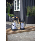 Bondi-lantaarns - Zwart, staal/glas - Set van 2