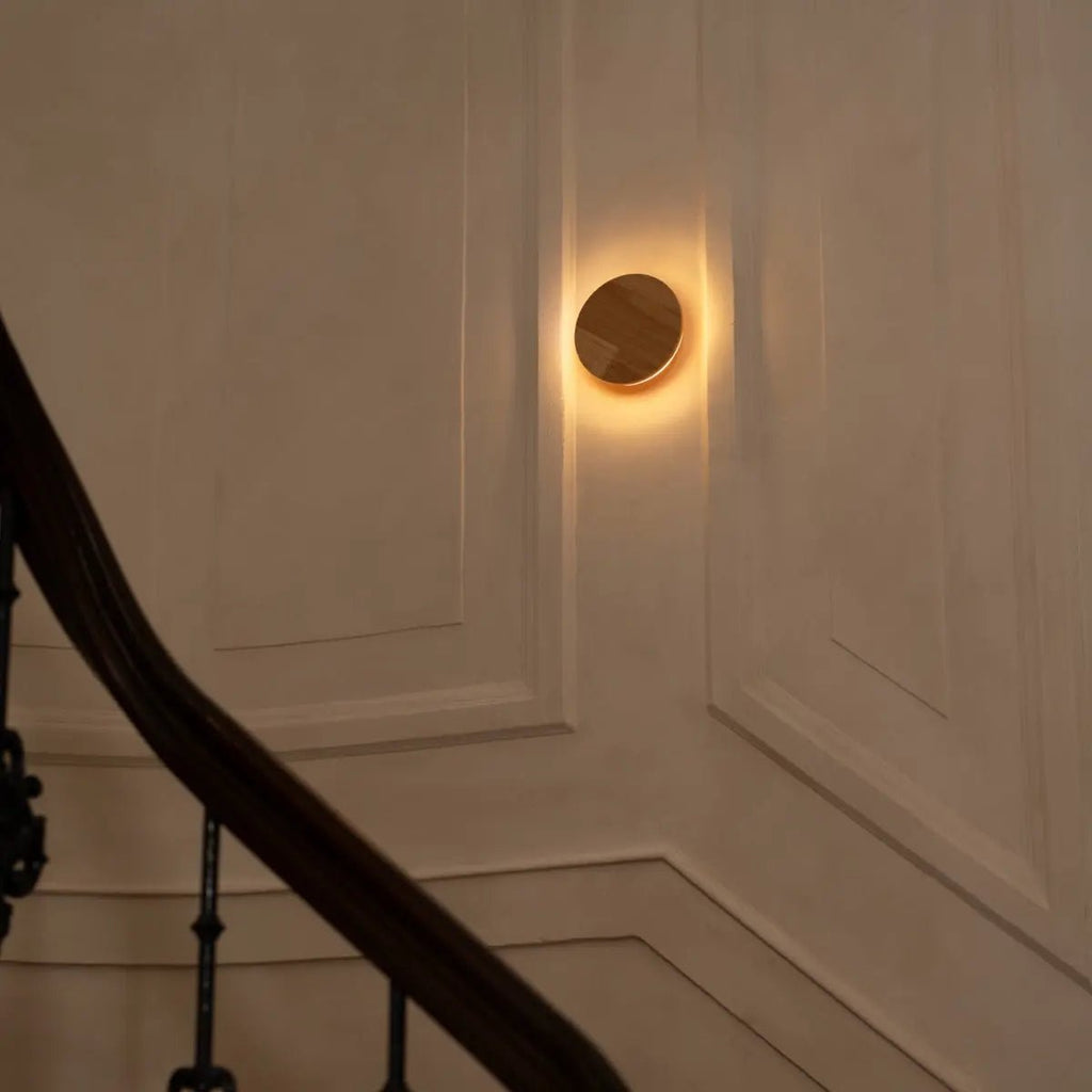 Lou Lichtbruine draadloze wandlamp