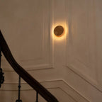 Lou Lichtbruine draadloze wandlamp