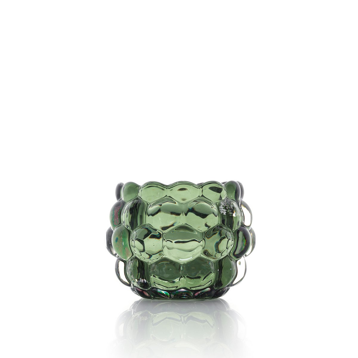 De Bubble Glow Kaarshouder - Groen